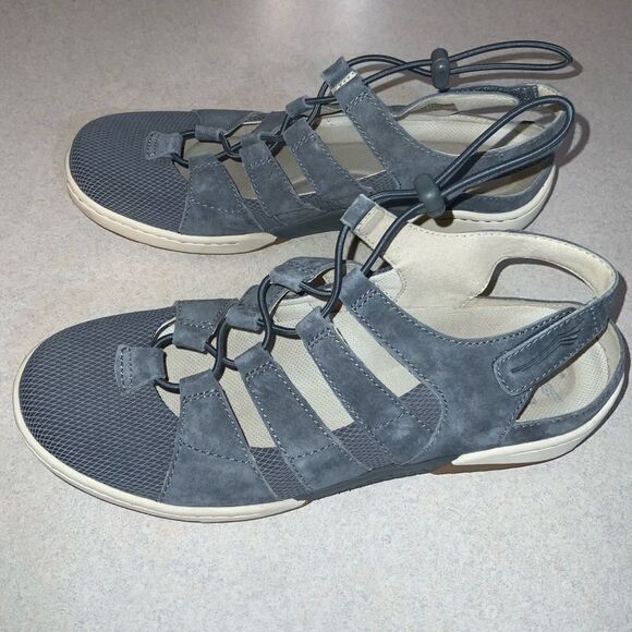 Dansko Women’s Sneaker Riona Slate Blue size 37 - Picture 5 of 8